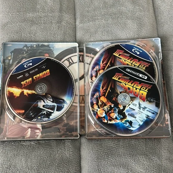 Back to the Future 35th Anniversary Limited Edition Trilogy Steelbook Bluray set